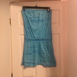 Gypsy 05 Blue Tie-Dye Dress-Sz M